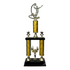 Trofeo de Tubo con Figura Serie 50 de Baloncesto
